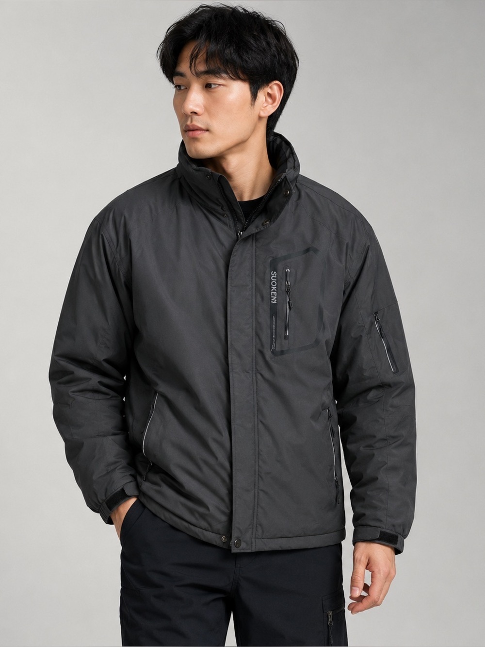 Suokeni men’s waterproof ski jacket 2xl